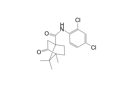 N-(2,4-dichlorophenyl)-4,7,7-trimethyl-3-oxobicyclo[2.2.1]heptane-1-carboxamide