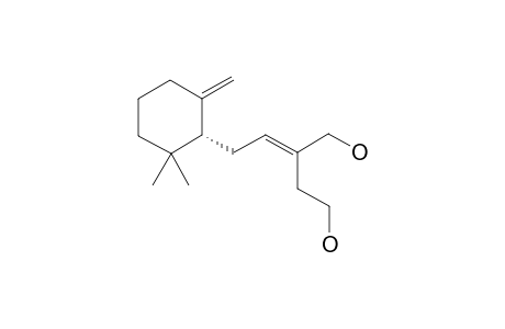 (1''R)-(1'E)-3-[2'-(2'',2''-Dimethyl-6''-methylenecyclohexyl)ethylidene]butane-1,4-diol