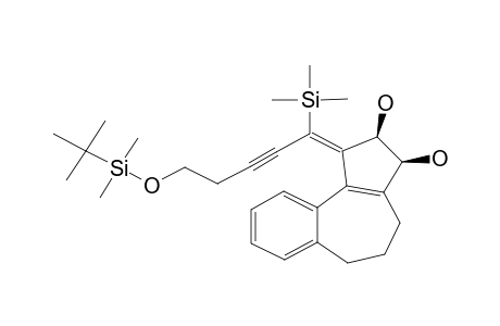 (1-Z,2-R,3-S)-1-[5-(TERT.-BUTYLDIMETHYLSILYLOXY)-1-(TRIMETHYLSILYL)-PENT-2-YNYLIDENE]-1,2,3,4,5,6-HEXAHYDROBENZO-[E]-AZULENE-2,3-DIOL