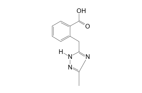 alpha-(3-methyl-1H-1,2,4-triazol-5-yl)-o-toluic acid