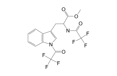 Tryptophan, N,N'-di-tfa-, methyl ester