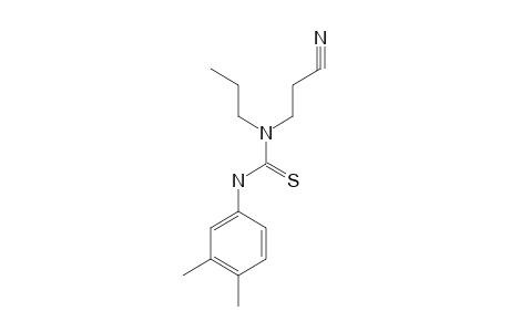 1-(2-cyanoethyl)-1-propyl-2-thio-3-(3,4-xylyl)urea