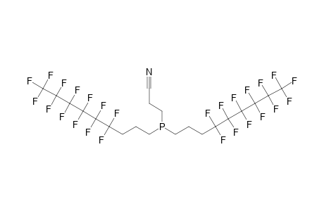 (R(F6)(CH2)3]2-(NC-CH2-CH2)P