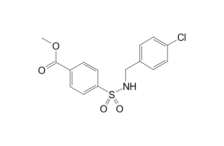 Methyl 4-(N-(4-chlorobenzyl)sulfamoyl)benzoate