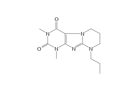 1,3-DIMETHYL-9-PROPYL-6,7,8,9-TETRAHYDROPYRIMIDO[2,1-f]PURINE-2,4(1H,3H)-DIONE