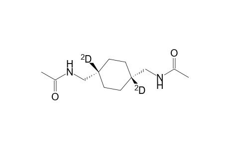 Acetamide, N,N'-[1,4-cyclohexanediyl-1,4-D2-bis(methylene)]bis-, cis-