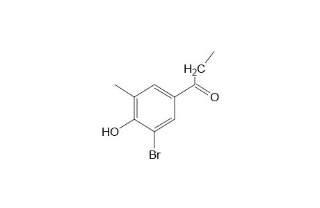 3'-bromo-4'-hydroxy-5'-methylpropiophenone