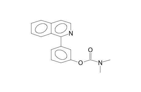 1-(3-<N,N-Dimethyl-carbamoyloxy>-phenyl)-isoquinoline