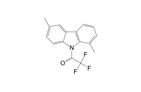 1,6-Dimethylcarbazole, N-trifluoroacetyl-