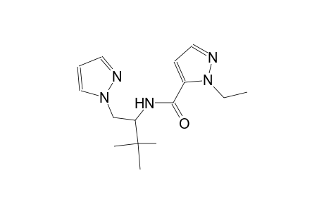 N-[2,2-dimethyl-1-(1H-pyrazol-1-ylmethyl)propyl]-1-ethyl-1H-pyrazole-5-carboxamide