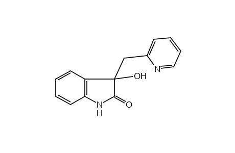 3-hydroxy-3-[(2-pyridyl)methyl]-2-indolinone