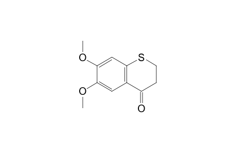 6,7-dimethoxythiochroman-4-one