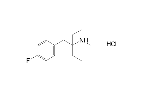 alpha,alpha-diethyl-p-fluoro-N-methylphenethylamine, hydrochloride