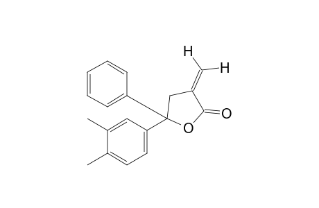dihydro-3-methylene-5-phenyl-5-(3,4-xylyl)-2(3H)-furanone