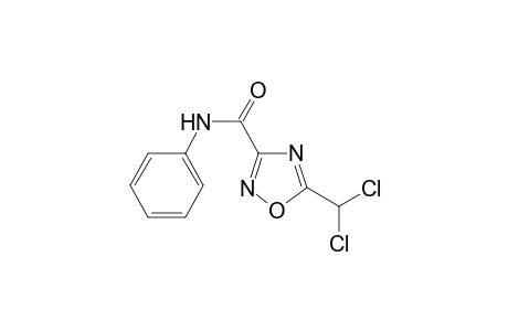 1,2,4-Oxadiazole-3-carboxamide, 5-dichloromethyl-N-phenyl-