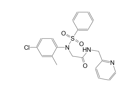 acetamide, 2-[(4-chloro-2-methylphenyl)(phenylsulfonyl)amino]-N-(2-pyridinylmethyl)-