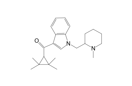 [1-[(1-Methyl-2-piperidinyl)methyl]-1H-indol-3-yl](2,2,3,3-tetramethylcyclopropyl)methanone