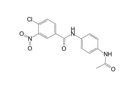 N-(4-Acetylamino-phenyl)-4-chloro-3-nitro-benzamide