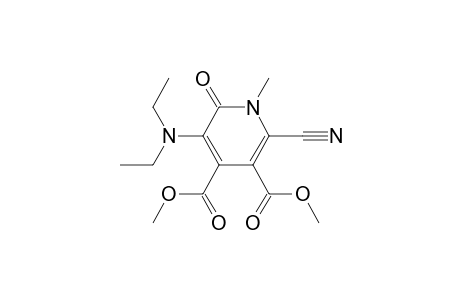 DIMETHYL-2-CYANO-5-(DIETHYLAMINO)-1,6-DIHYDRO-1-METHYL-6-OXO-3,4-PYRIDINEDICARBOXYLATE