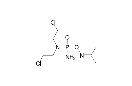 acetone, O-{amino[bis(2-chloroethyl)amino]phosphinyl}oxime