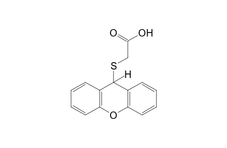 (9-xanthenylthio)acetic acid