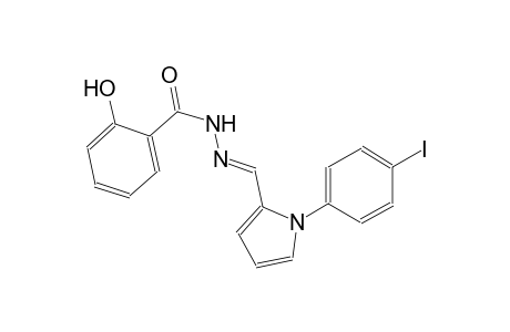 2-hydroxy-N'-{(E)-[1-(4-iodophenyl)-1H-pyrrol-2-yl]methylidene}benzohydrazide