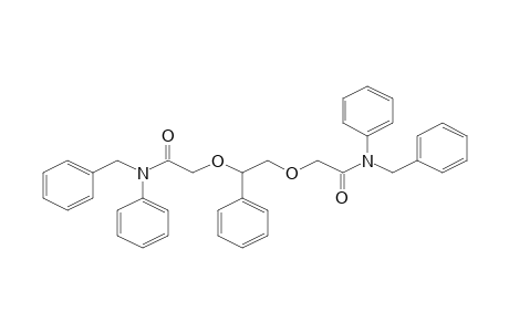 N-((2-[2-(Benzylanilino)-2-oxoethoxy]-2-phenylethoxy)methyl)-N,2-diphenylacetamide