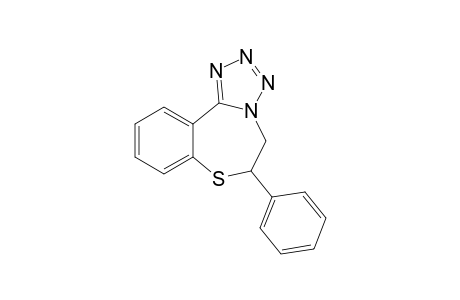 6-Phenyl-5,6-dihydrotetrazolo[1,5-d][1,4]benzothiazepine