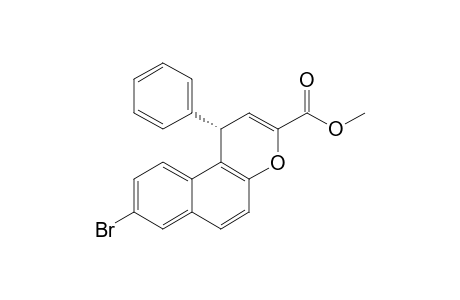 (S)-Methyl 8-bromo-1-phenyl-1H-benzo[f]chromene-3-carboxylate