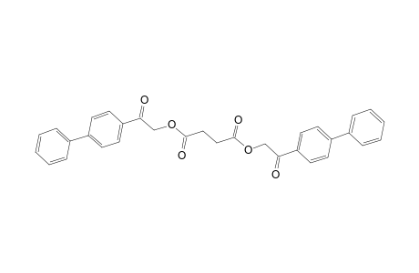 succinic acid, bis(p-phenylphenacyl) ester