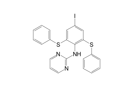 N-{4-Iodo-2,6-bis(phenylthio)phenyl}pyrimidin-2-amine