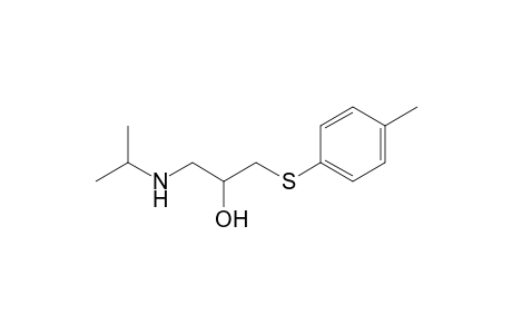 2-Propanol, 1-(isopropylamino)-3-(p-tolylthio)-