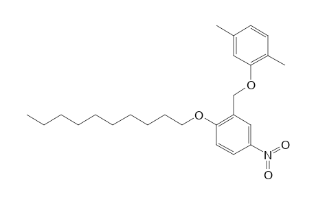 2-(decyloxy)-5-nitrobenzyl 2,5-xylyl ether