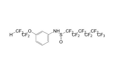 alpha,alpha,beta,beta,1,1,2,2,3,3,4,4,5,5,6,6,6-HEPTADECAFLUORO-1-HEXANESULFINO-m-PHENETIDIDE