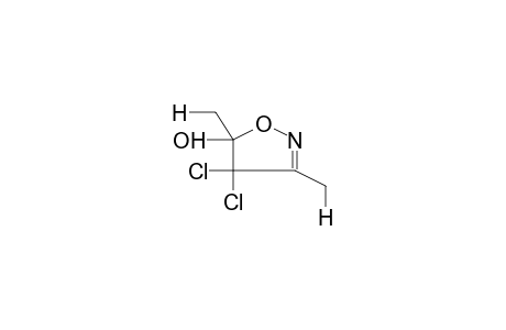 3,5-DIMETHYL-4,4-DICHLORO-5-HYDROXY-DELTA2-ISOXAZOLINE