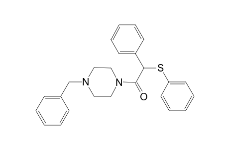 1-Benzyl-4-[phenyl(phenylsulfanyl)acetyl]piperazine