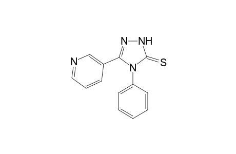 4-Phenyl-5-(3-pyridinyl)-2,4-dihydro-3H-1,2,4-triazole-3-thione