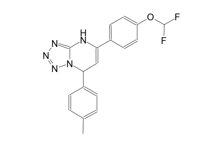 tetrazolo[1,5-a]pyrimidine, 5-[4-(difluoromethoxy)phenyl]-4,7-dihydro-7-(4-methylphenyl)-