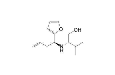 (S)-N-[(S)-1-(2-Furyl)but-3-enyl]valinol