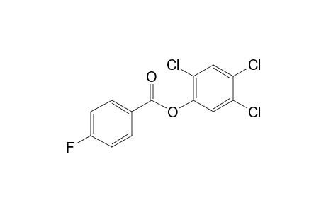 4-Fluorobenzoic acid, 2,4,5-trichlorophenyl ester