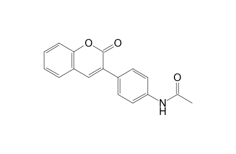 4'-(2-oxo-2H-1-benzopyran-3yl)acetanilide