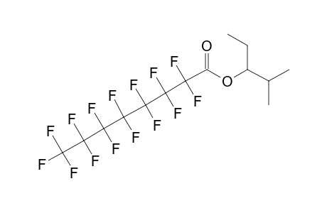 Pentadecafluorooctanoic acid, 2-methylpent-3-yl ester