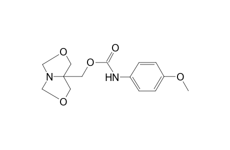 carbamic acid, (4-methoxyphenyl)-, 1H-oxazolo[3,4-c]oxazol-7a(7H)-ylmethyl ester