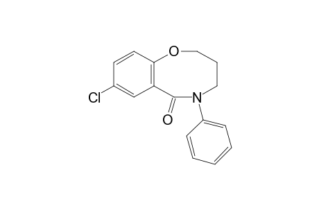 8-chloro-3,4-dihydro-5-phenyl-2H-1,5-benzoxazocin-6(5H)-one
