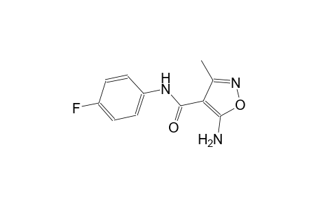 5-Amino-N-(4-fluorophenyl)-3-methyl-4-isoxazolecarboxamide