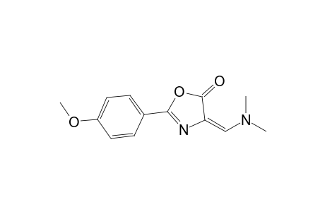(4E)-4-(dimethylaminomethylene)-2-(4-methoxyphenyl)-2-oxazolin-5-one