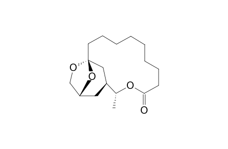 (1S,2R,13S,16R)-(+)-3,14,19-Trioxatricyclo[11.4.1.1(13,16)]nonadecan-4-one