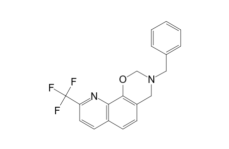 3-benzyl-3,4-dihydro-9-(trifluoromethyl)-2H-pyrido[3,2-h]-1,3-benzoxazine