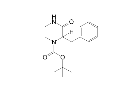 2-benzyl-3-oxo-1-piperazinecarboxylic acid, tert-butyl ester