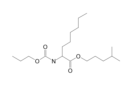 2-Aminocaprylic acid, N-propoxycarbonyl-, isohexyl ester